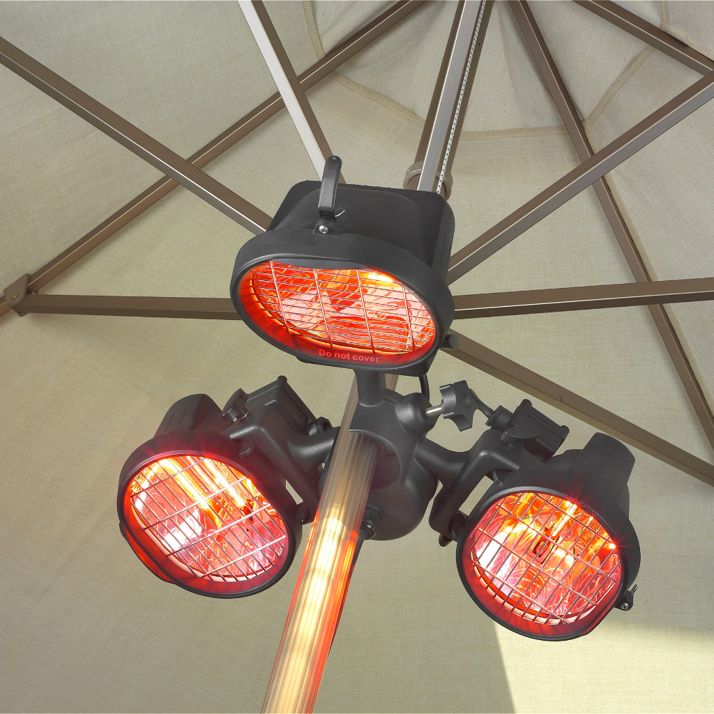 Balini Parasolmodel – 1500W – Halogen - Billede 3