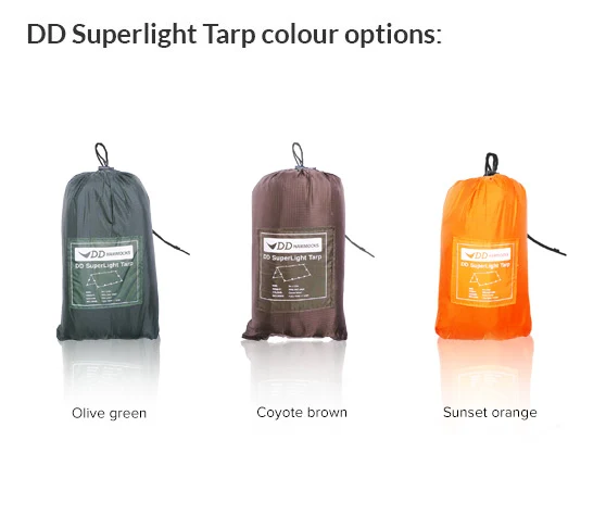 SuperLight Tarp 3x2,9m - DD Hammocks - Billede 4