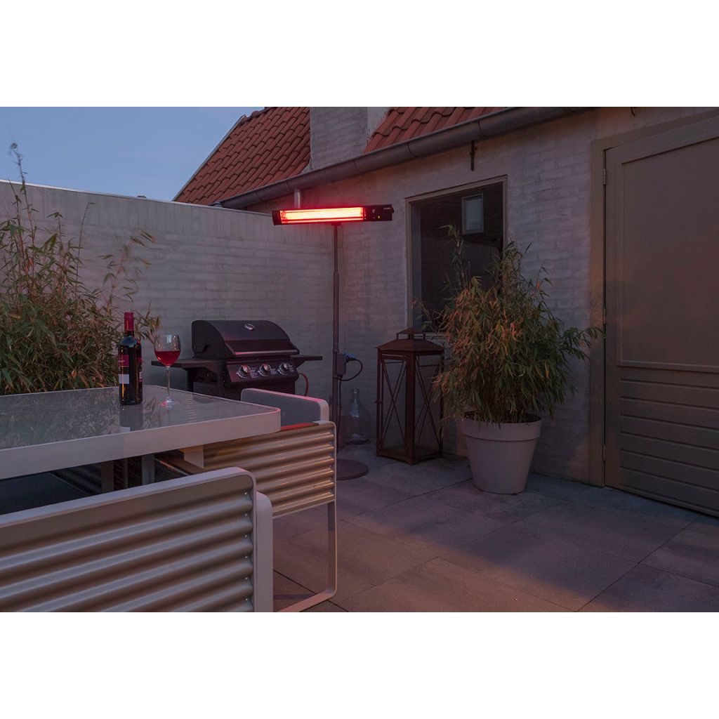 Eurom Golden Shadow – Fjernbetjening – 2000/2500W – Infrarød Carbon - Billede 5