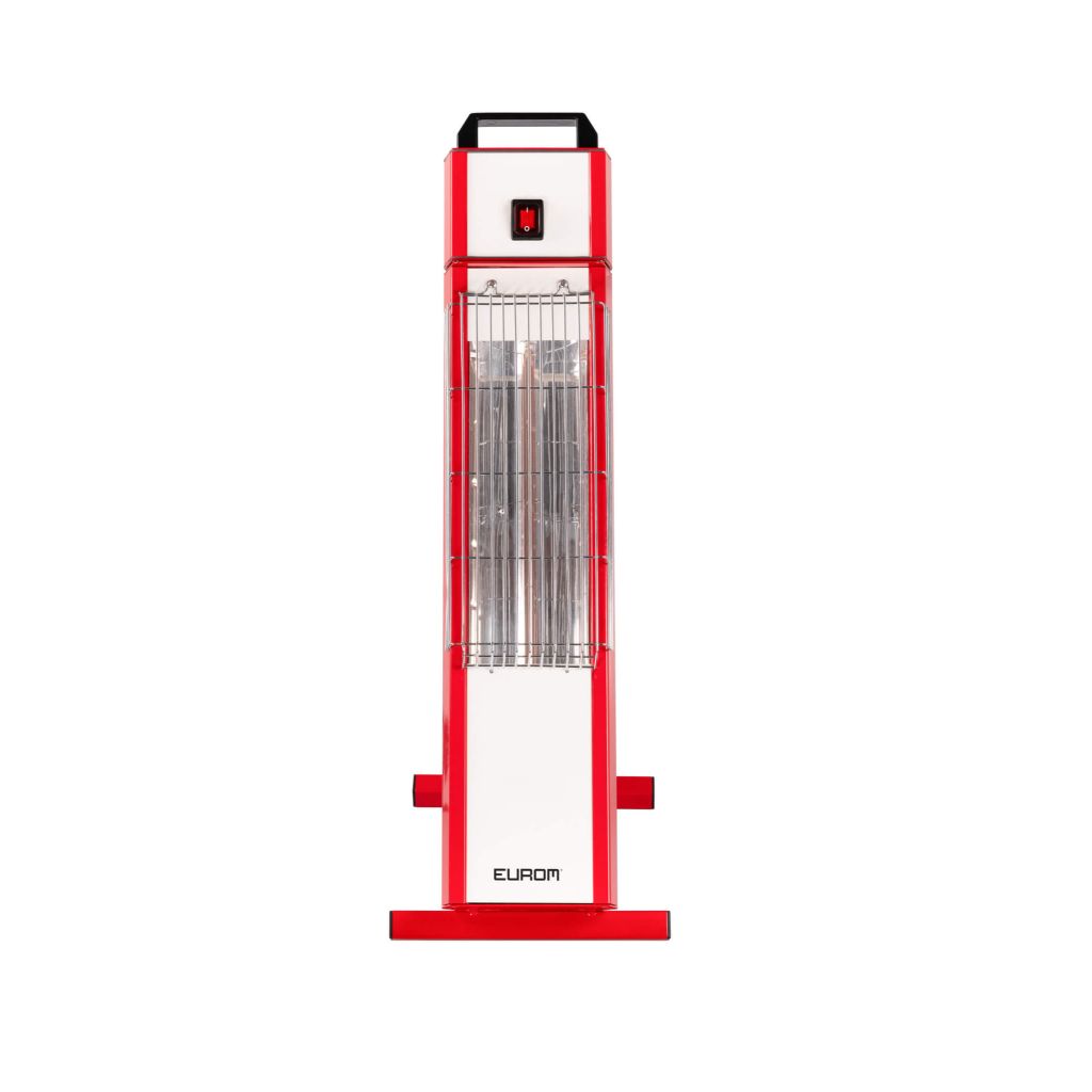 Eurom Portable Industry Gulvmodel – 1000W – Infrarød Halogen - Billede 3