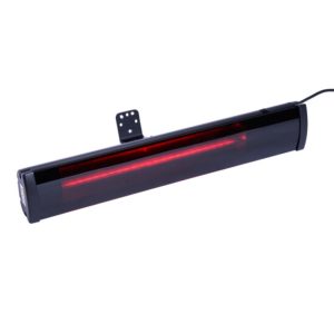 HEAT1 ECO pro-line Vægmodel Glasfront – Fjernbetjening – 2000W – Infrarød ULG+