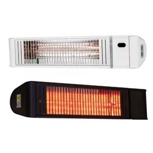 Heatcare Omega – 2000W – Infrarød ULG – Fjernbetjening & Bluetooth