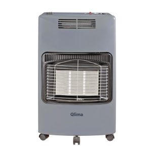Qlima Hybrid Gasovn – 5,9 kW – Grå