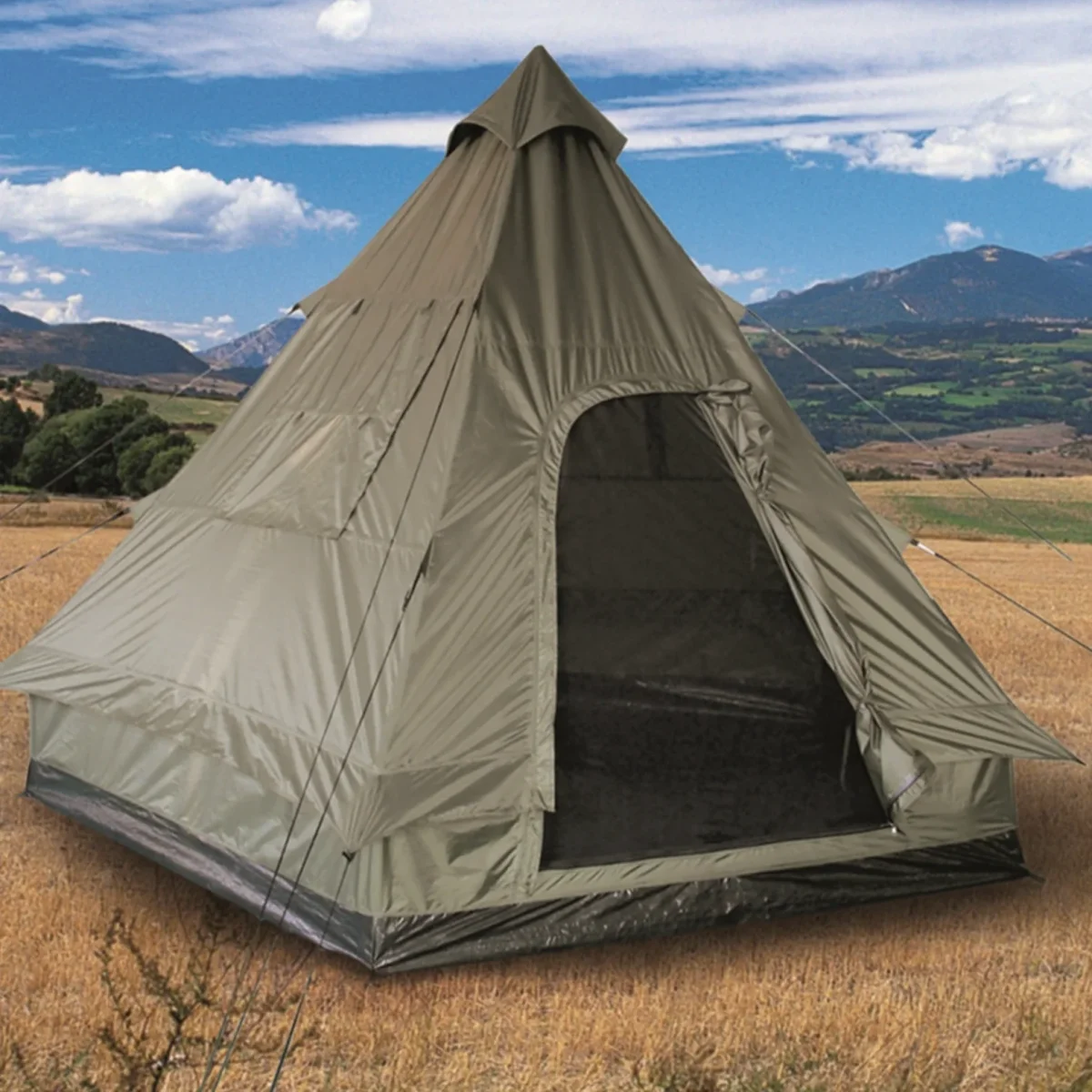 Lavvu / Tipi telt 4 personer - Mil-Tec - Billede 7