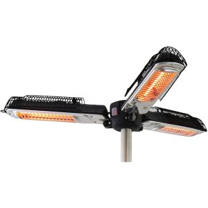Sunred Trio Parasol – 2000W – Infrarød Halogen