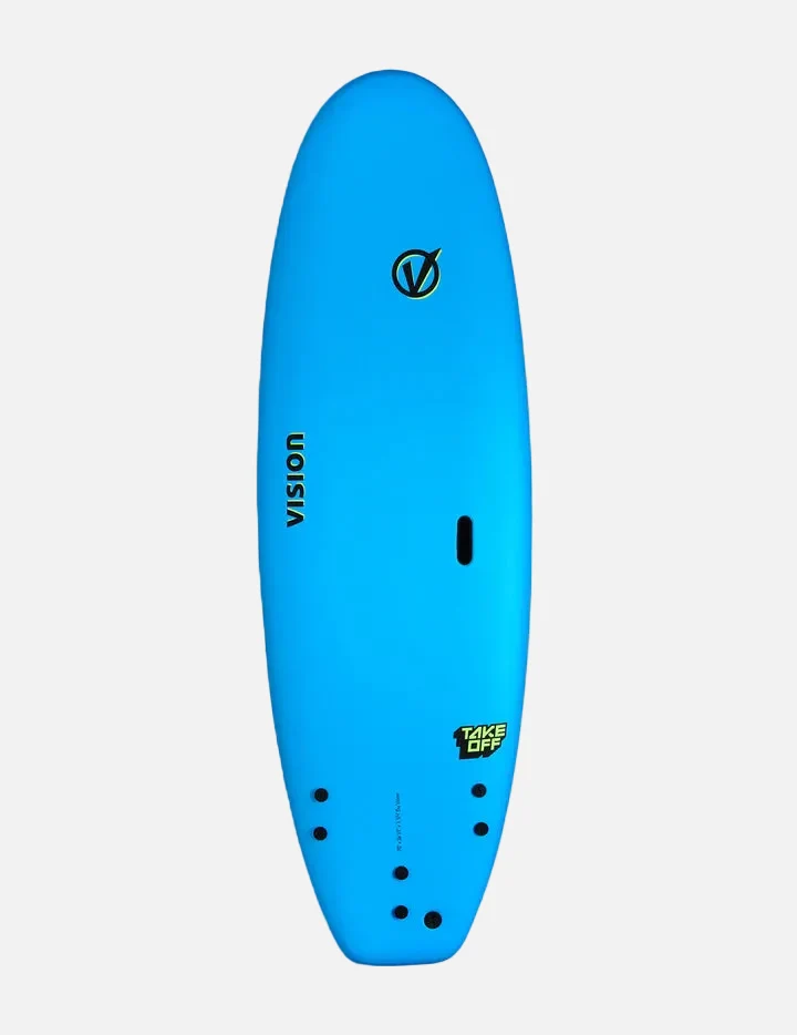 Vision Surfboard Takeoff Whopper Cyan