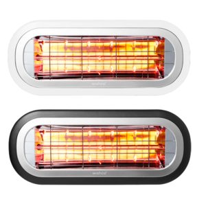 Wishco MINI – 1500W – Carbonrør – Hvid/Sort