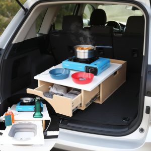 Sammenklappelig camping-bålgrill