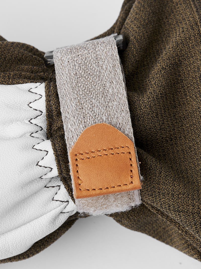 Hestra Army Leather Patrol Gauntlet Olive - Billede 5