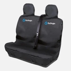 SurfLogic Car Seat Cover Double Black